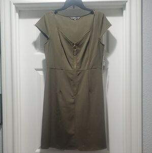 Olive Green Dress